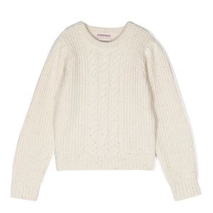 Scotch and Soda embellished camel sweater